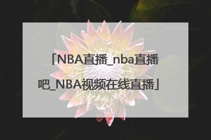 NBA直播_nba直播吧_NBA视频在线直播